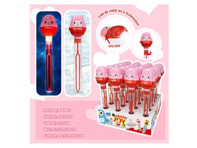 Pink rabbit bubble stick