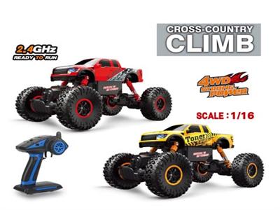 1：16四驱4通皮卡2.4G遥控越野攀爬车