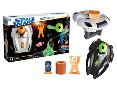 Combat space saucer (two suits)