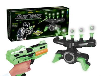 Night sky fly ball shooting game (with music)