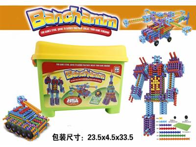 Bamboo blocks