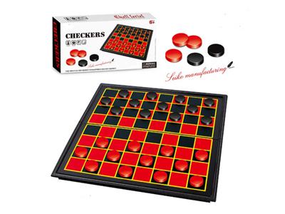 Folding magnetic chess