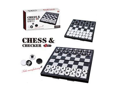 Magnetic chess and chess