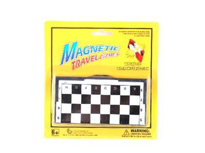 Folding magnetic chess