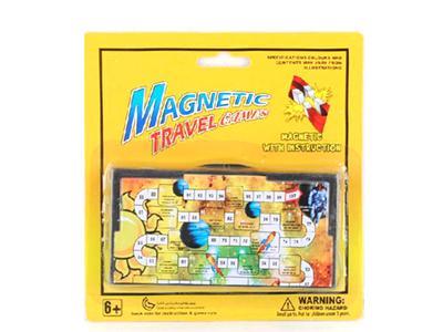 Folding magnetic space game chess