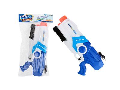 To pump a water gun into space