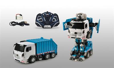 2.4G deformation engineering vehicle