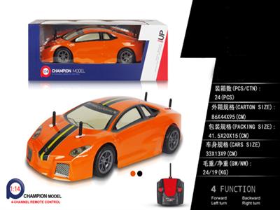 1: 14pvc Lamborghini remote control (no charge)