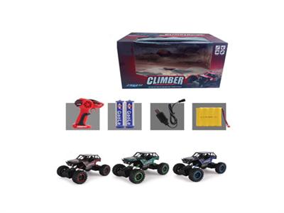 2.4GHz 1:12 four-wheel drive PVC Climbing English packet of electricity