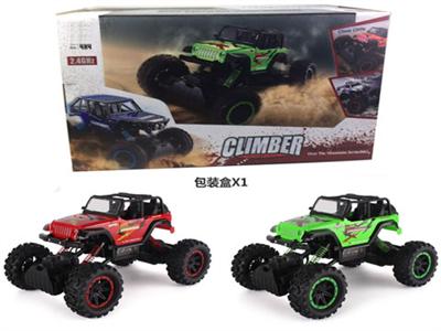 2.4GHz1: 12 climbing car (Jeep) English does not pack electricity