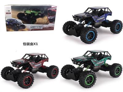 2.4GHz 1:12 four-wheel drive PVC Climbing English packet of electricity