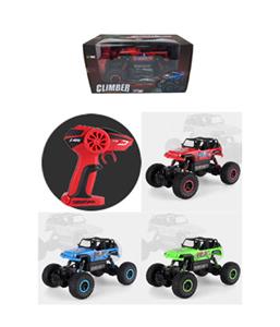 2.4GHz climbing car (Jeep) English does not pack electricity