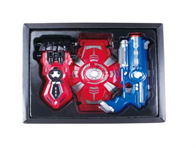 1 pearlescent gun 1 pearlite manipulator 1 pearlite armour 4 magic tape