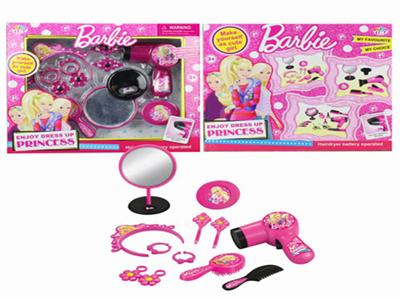 Barbie 芭比系列电动吹风筒饰品套装