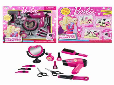Barbie 芭比系列电动吹风筒饰品套装