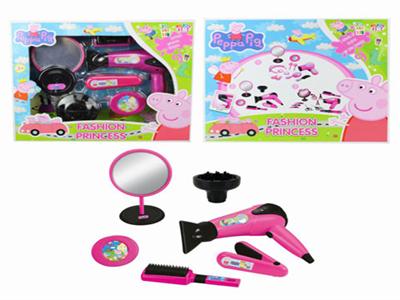 PEPPA PIG小猪佩琪系列电动吹风饰品筒套装