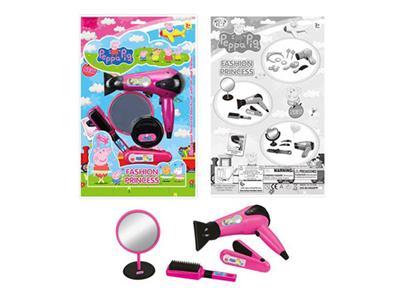 PEPPA PIG小猪佩琪系列电动吹风饰品筒套装