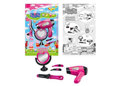 PEPPA PIG小猪佩琪系列电动吹风饰品筒套装