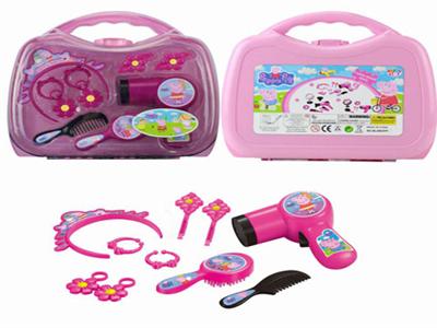 PEPPA PIG小猪佩琪系列电动吹风饰品筒套装