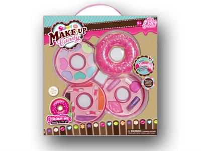 Three-layer doughnut cosmetics