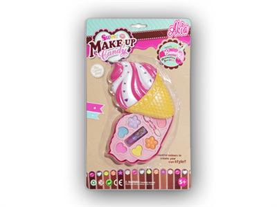 A layer of ice cream cosmetics