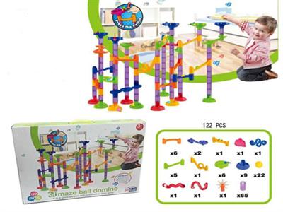 122 pcs 3D fun maze ball set