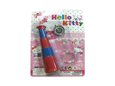 4 single-tube spectacles with compass-magnifying glasses