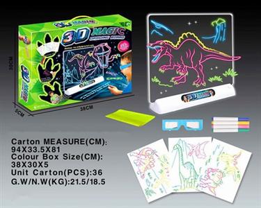 Dinosaur 3D Sketchpad (Music)