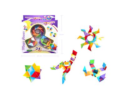 Magnetic magic building blocks