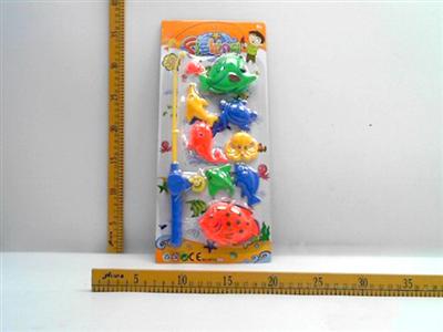 Magnetic fishing combination
