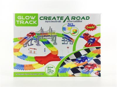 电动积木轨道车 (240PCS)