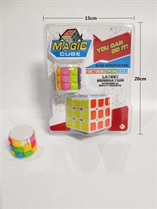 Heat transfer printing rubik's cube with 3 layers of rubik's cube rotation