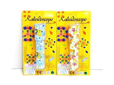 Double cartoon pattern kaleidoscope