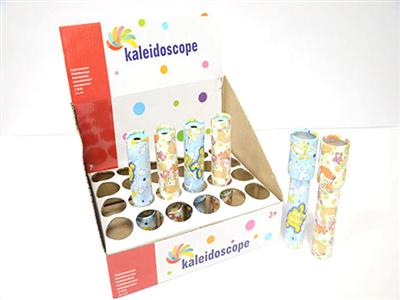 Double cartoon pattern kaleidoscope