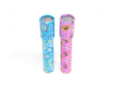 Double glass glass lens butterfly pattern kaleidoscope