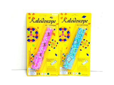 Double glass glass lens butterfly pattern kaleidoscope