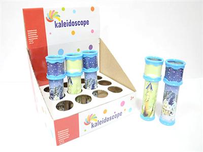 Double plastic circle cartoon pattern kaleidoscope