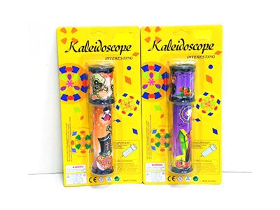 Double glass glass lens Halloween pattern kaleidoscope