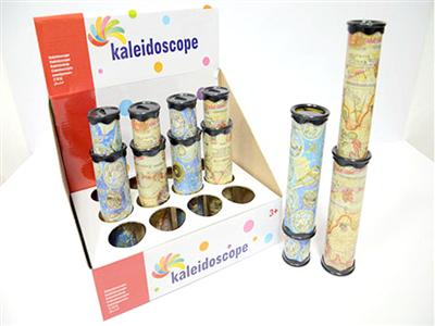 Double telescopic voyage and constellation kaleidoscope