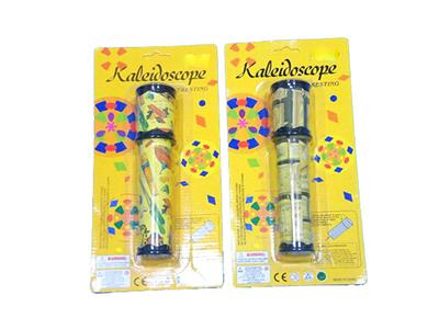 Double glass glass lens pirate, wooden horse pattern kaleidoscope