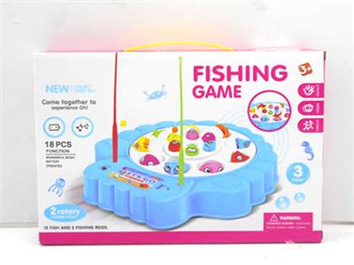 Cartoon octopus music fishing plate