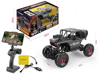 Alloy 2.4G camera with WIFI 4WD climbing vehicle