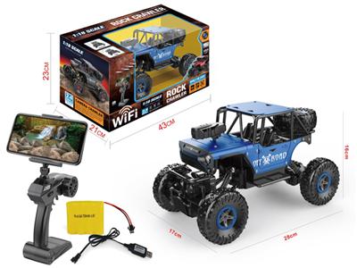 Alloy 2.4G camera with WIFI 4WD climbing vehicle