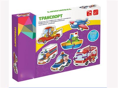 Russian matching jigsaw puzzle