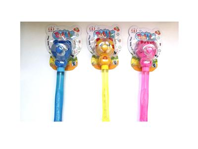 Pull fan bubble stick