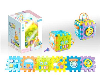 益智拼装六面体