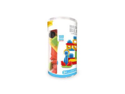 PVC桶带手提绳积木(100PCS)