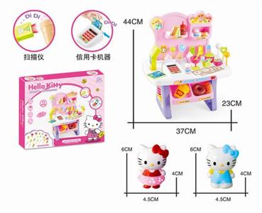 KT猫仿真糖果收银机带灯光音乐(包电)