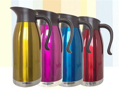 2.6L stainless steel vacuum insulation kettle with color