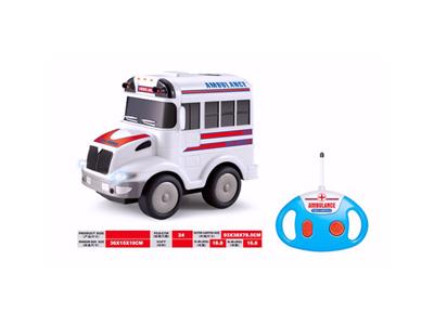 Cartoon ambulance (with sound + music)